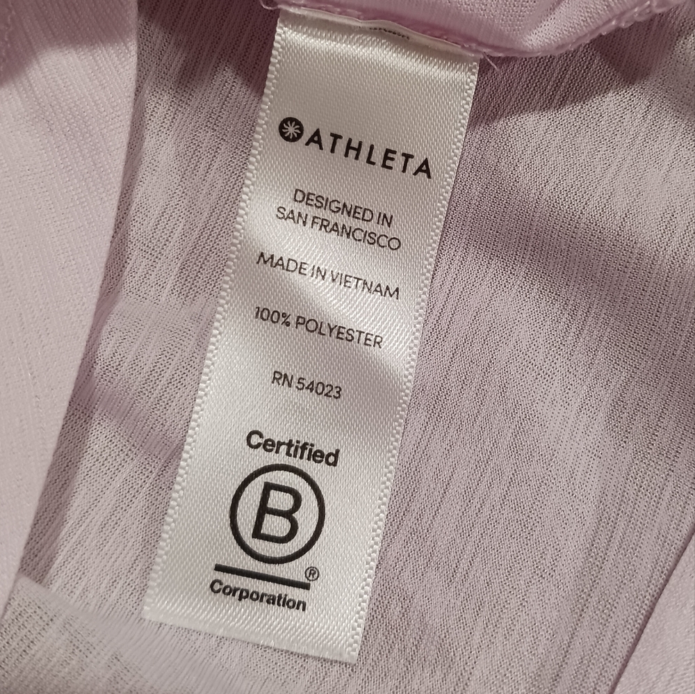 Athleta Vapor Tee Studio Athletic Top - Picture 7 of 9